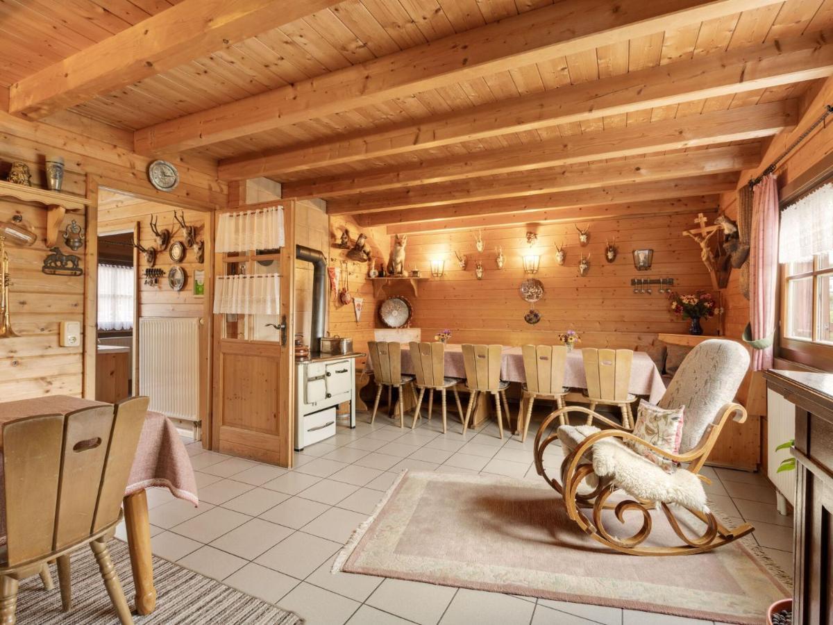 Chalet In Hinterrod Thuringia With Sauna Eisfeld Экстерьер фото