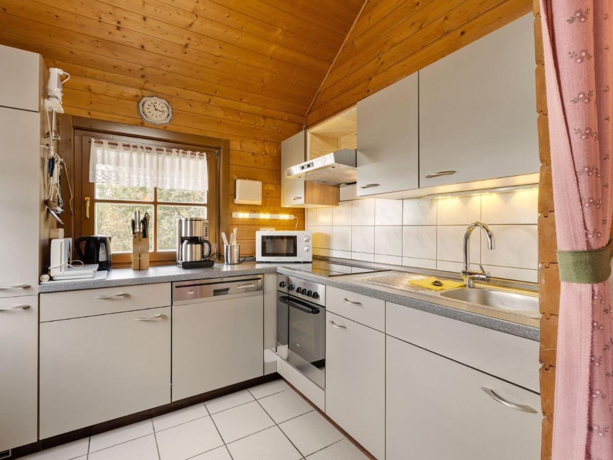 Chalet In Hinterrod Thuringia With Sauna Eisfeld Экстерьер фото