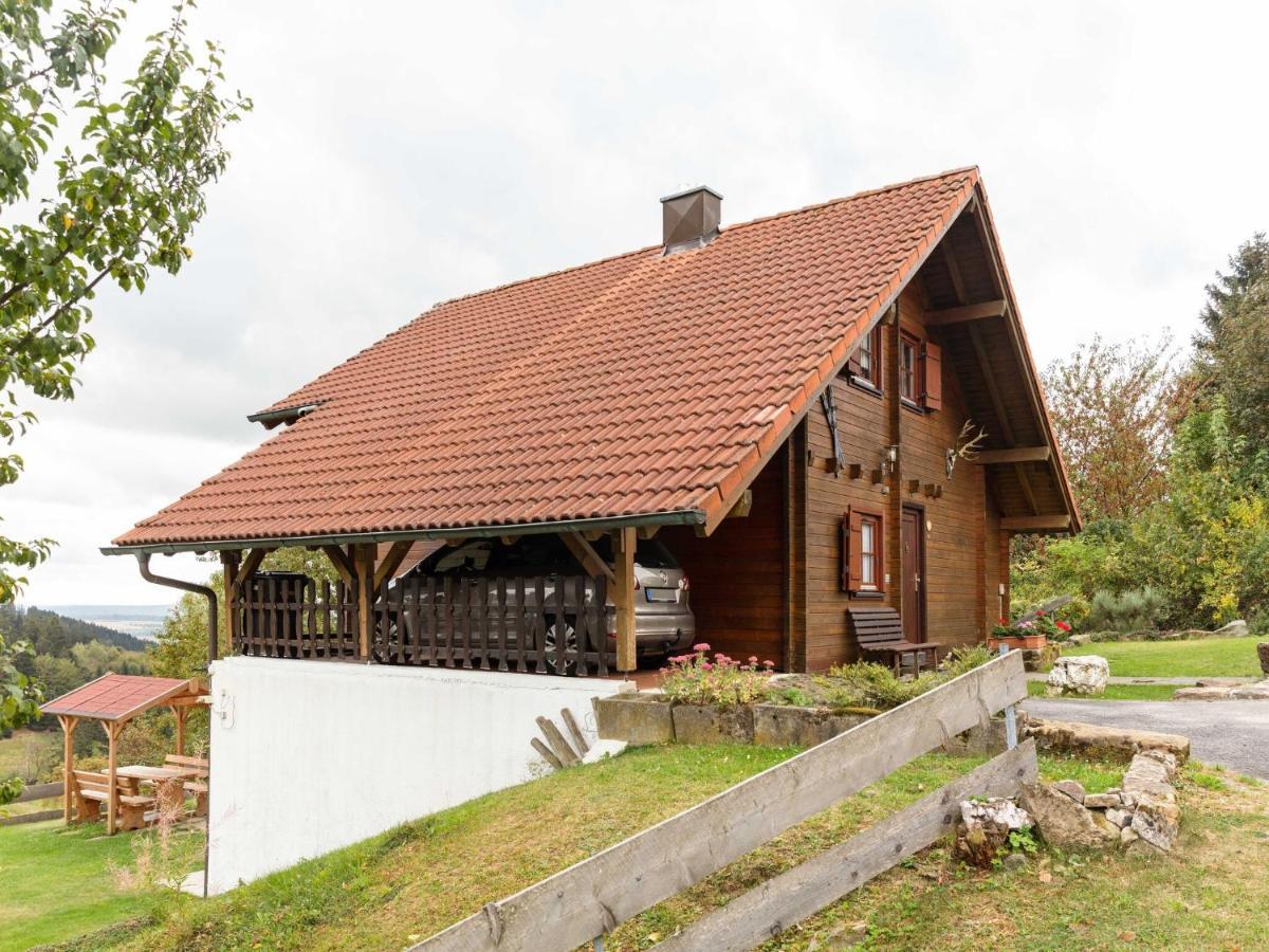 Chalet In Hinterrod Thuringia With Sauna Eisfeld Экстерьер фото