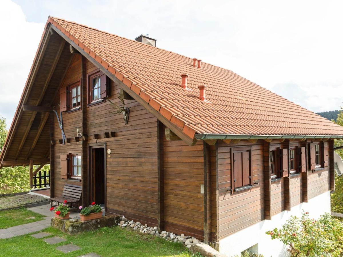 Chalet In Hinterrod Thuringia With Sauna Eisfeld Экстерьер фото