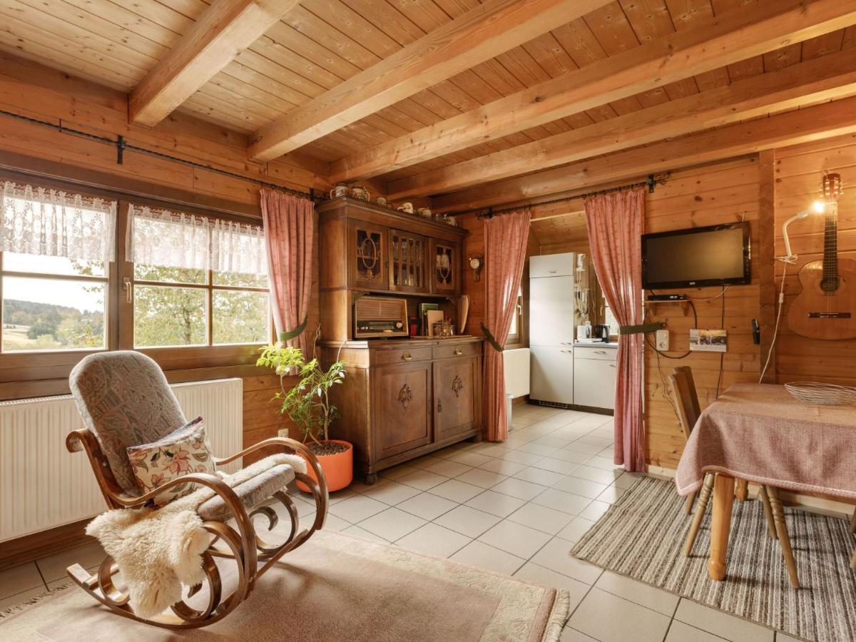 Chalet In Hinterrod Thuringia With Sauna Eisfeld Экстерьер фото